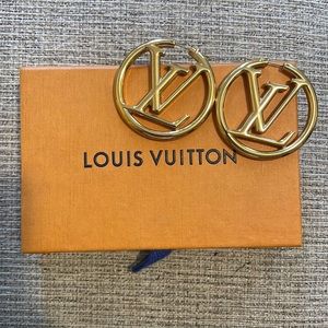 Louis Vuitton Louise Hoop Earrings